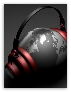 World Is Music UltraHD Wallpaper for Mobile 4:3 - UXGA XGA SVGA ;