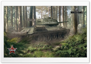 World of Tanks T-34-85 Ultra HD Wallpaper for 4K UHD Widescreen desktop, tablet & smartphone