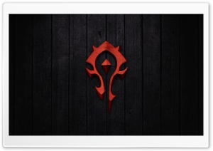 World of Warcraft - Horde Sign Ultra HD Wallpaper for 4K UHD Widescreen desktop, tablet & smartphone