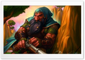 World Of Warcraft Dwarf Ultra HD Wallpaper for 4K UHD Widescreen desktop, tablet & smartphone