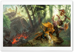 World Of Warcraft Fan Art Ultra HD Wallpaper for 4K UHD Widescreen desktop, tablet & smartphone