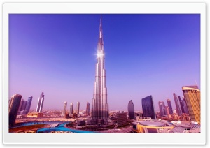 World's Tallest Tower Burj Khalifa Ultra HD Wallpaper for 4K UHD Widescreen desktop, tablet & smartphone