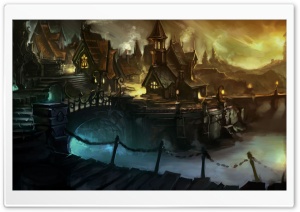 WOW Cataclysm Artwork Ultra HD Wallpaper for 4K UHD Widescreen desktop, tablet & smartphone