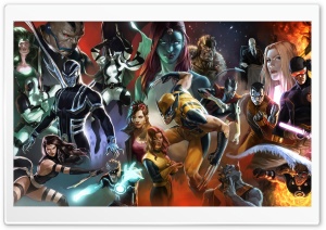 X-Men Characters Ultra HD Wallpaper for 4K UHD Widescreen desktop, tablet & smartphone