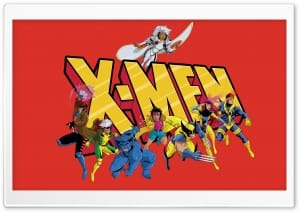 X-Men The Animated Series 90s Cartoon Team 4K UHD Wallpaper for Widescreen and UltraWide Desktop, UltraHD TV, Smartphone, Tablet