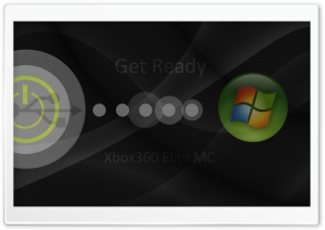 Xbox 360 Media Center Get Ready Black 4K UHD Wallpaper for Widescreen and UltraWide Desktop, UltraHD TV, Smartphone, Tablet