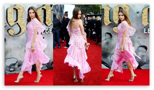Xenia Tchoumitcheva At King Arthur Legend Of The Sword Premiere UltraHD Wallpaper for HD 16:9 ;