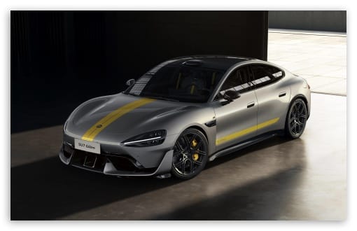 Xiaomi SU7 Ultra Cosmic Silver Electric Car UltraHD Wallpaper for UHD 16:9 ; HD 16:9 ; UltraWide 21:9 24:10 ; Widescreen 16:10 ; Fullscreen 4:3 ;