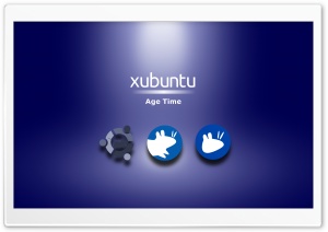 Xubuntu Age Time Ultra HD Wallpaper for 4K UHD Widescreen Desktop, Lockscreen, Screensaver, TV, Tablet, Smartphone