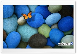 Xubuntu Blue Rock Ultra HD Wallpaper for 4K UHD Widescreen desktop, tablet & smartphone
