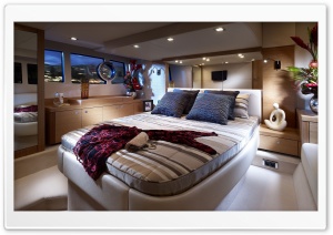 Yacht Bedroom Ultra HD Wallpaper for 4K UHD Widescreen desktop, tablet & smartphone