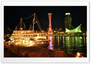 Yacht Night Ultra HD Wallpaper for 4K UHD Widescreen desktop, tablet & smartphone
