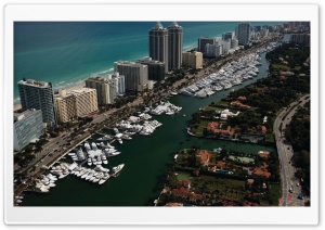 Yachts, Miami, Florida Ultra HD Wallpaper for 4K UHD Widescreen desktop, tablet & smartphone