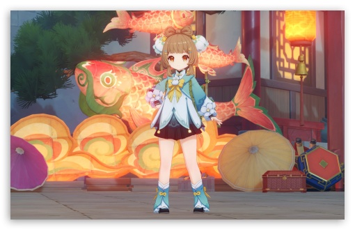 Yaoyao, Genshin Impact, A Traveler on a Winter's Night UltraHD Wallpaper for UHD 16:9 ; HD 16:9 ; UltraWide 21:9 24:10 32:9 32:10 ; Widescreen 16:10 5:3 ; Fullscreen 4:3 5:4 3:2 ; Tablet 1:1 ; Mobile 9:16 9:19.5 9:20 10:16 2:3 3:5 3:4 ; Dual 16:10 5:3 16:9 4:3 5:4 3:2 ;