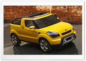 Yellow Kia 1 Ultra HD Wallpaper for 4K UHD Widescreen desktop, tablet & smartphone