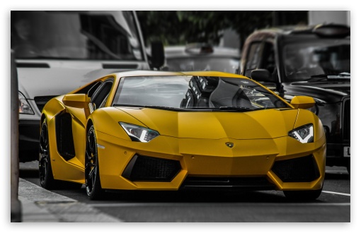 Yellow Lamborghini HDR Ultra HD Desktop Background Wallpaper for 4K UHD TV  : Widescreen & UltraWide Desktop & Laptop : Tablet : Smartphone