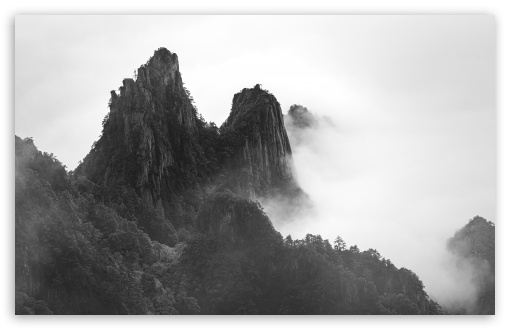 Yellow Mountain in the Sea of Clouds UltraHD Wallpaper for UHD 16:9 ; HD 16:9 ; UltraWide 21:9 24:10 32:9 32:10 ; Widescreen 16:10 ; Tablet 1:1 ; Mobile 9:16 9:19.5 9:20 9:21 9:22 ; Dual 16:10 16:9 ;