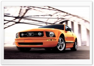 Yellow Mustang Ultra HD Wallpaper for 4K UHD Widescreen desktop, tablet & smartphone