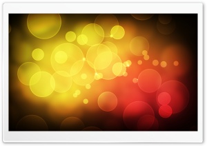 Yellow Red Bubbles Ultra HD Wallpaper for 4K UHD Widescreen desktop, tablet & smartphone