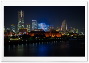 Yokohama Night Ultra HD Wallpaper for 4K UHD Widescreen desktop, tablet & smartphone