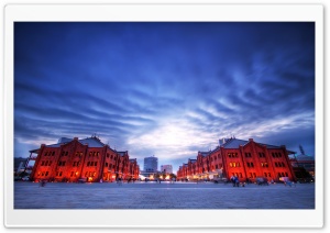 Yokohama Red Brick Warehouse Ultra HD Wallpaper for 4K UHD Widescreen desktop, tablet & smartphone