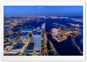 Yokohama Tokyo Bay Ultra HD Wallpaper for 4K UHD Widescreen desktop, tablet & smartphone