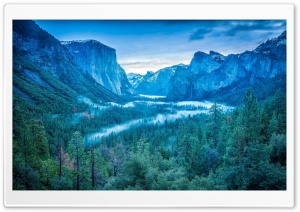 Yosemite National Park California USA Fog Ultra HD Wallpaper for 4K UHD Widescreen desktop, tablet & smartphone