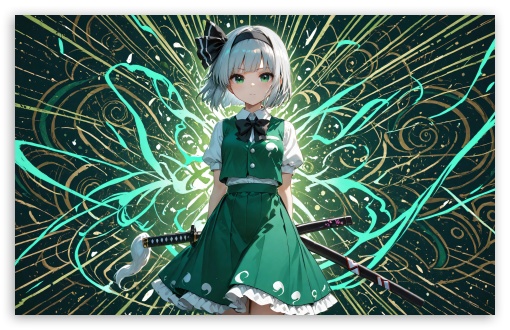Youmu Konpaku - Touhou UltraHD Wallpaper for Widescreen 16:10 ;