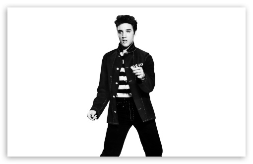 Young Elvis Presley Portrait UltraHD Wallpaper for UHD 16:9 ; HD 16:9 ; UltraWide 21:9 24:10 32:9 32:10 ; Widescreen 16:10 ; Tablet 1:1 ; Mobile 9:16 9:19.5 9:20 ; Dual 16:10 16:9 ;
