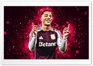 Youri Tielemans - Aston Villa 4K UHD Wallpaper for Widescreen and UltraWide Desktop, UltraHD TV, Smartphone, Tablet