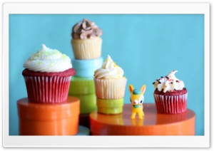 Yummy Cupcakes Ultra HD Wallpaper for 4K UHD Widescreen desktop, tablet & smartphone