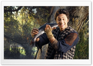 Zach Braff With Fish Ultra HD Wallpaper for 4K UHD Widescreen desktop, tablet & smartphone