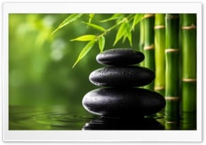 Zen Stones Background 4K UHD Wallpaper for Widescreen and UltraWide Desktop, UltraHD TV, Smartphone, Tablet