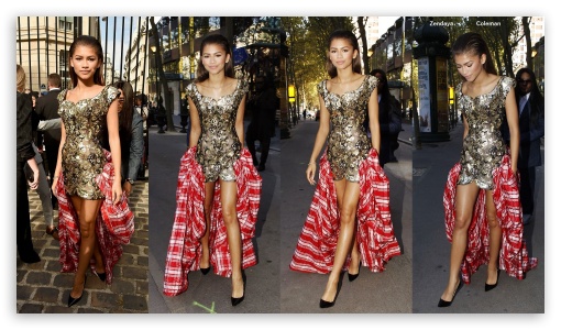Zendaya Coleman In Paris UltraHD Wallpaper for HD 16:9 ;