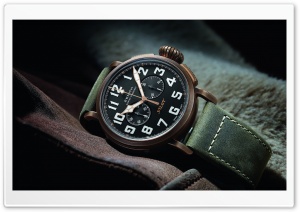 Zenith Watch Pilot Type 20 Extra Ultra HD Wallpaper for 4K UHD Widescreen desktop, tablet & smartphone