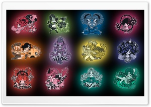 Zodiac Signs 4K UHD Wallpaper for Widescreen and UltraWide Desktop, UltraHD TV, Smartphone, Tablet