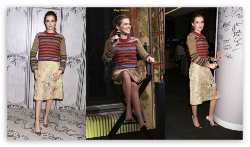 Zoey Deutch At AOL Build In NYC UltraHD Wallpaper for HD 16:9 ;
