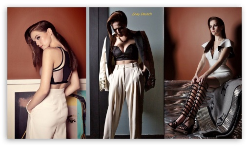 Zoey Deutch For Bello UltraHD Wallpaper for HD 16:9 ;