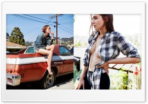 Zoey Deutch For Flaunt Magazine 4K UHD Wallpaper for Widescreen and UltraWide Desktop, UltraHD TV, Smartphone, Tablet
