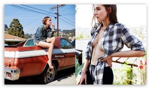 Zoey Deutch For Flaunt Magazine UltraHD Wallpaper for HD 16:9 ;