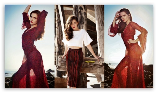 Zoey Deutch For Untitled Magazine 02 UltraHD Wallpaper for HD 16:9 ;