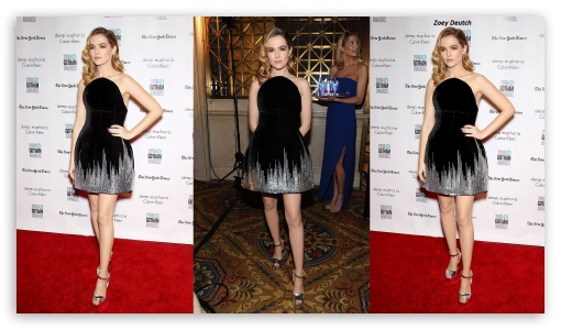 Zoey Deutch Gotham Independent Film Awards UltraHD Wallpaper for HD 16:9 ;