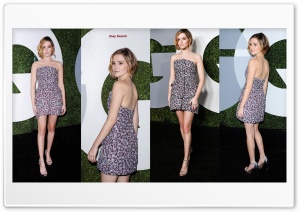 Zoey Deutch GQ Men Of The Year Awards 4K UHD Wallpaper for Widescreen and UltraWide Desktop, UltraHD TV, Smartphone, Tablet