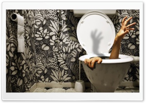 Zombie Toilet Ultra HD Wallpaper for 4K UHD Widescreen desktop, tablet & smartphone