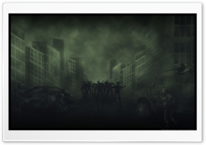 Zombies Attack Ultra HD Wallpaper for 4K UHD Widescreen desktop, tablet & smartphone