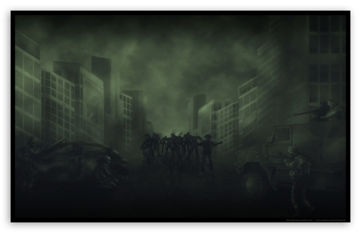 Zombies Attack UltraHD Wallpaper for Wide 16:10 Widescreen WHXGA WQXGA WUXGA WXGA ; 8K UHD TV 16:9 Ultra High Definition 2160p 1440p 1080p 900p 720p ;
