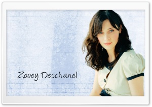 Zooey Deschanel Ultra HD Wallpaper for 4K UHD Widescreen Desktop, Lockscreen, Screensaver, TV, Tablet, Smartphone