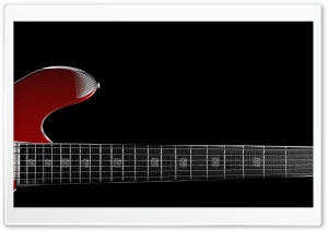 Zoom Red Guitar Ultra HD Wallpaper for 4K UHD Widescreen desktop, tablet & smartphone