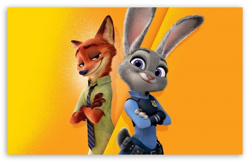 Zootopia 2 Nick Wilde and Judy Hopps UltraHD Wallpaper for UHD 16:9 ; HD 16:9 ; UltraWide 21:9 24:10 32:9 32:10 ; Widescreen 16:10 5:3 ; Fullscreen 4:3 5:4 3:2 ; Tablet 1:1 ; Dual 16:10 5:3 16:9 4:3 5:4 3:2 ;