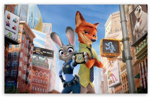 Zootopia 2 Police Bunny and Fox UltraHD Wallpaper for UHD 16:9 ; HD 16:9 ; UltraWide 21:9 24:10 32:9 32:10 ; Widescreen 16:10 5:3 ; Fullscreen 4:3 5:4 3:2 ; Tablet 1:1 ; Mobile 9:16 9:19.5 9:20 10:16 2:3 3:5 3:4 ; Dual 16:10 5:3 16:9 4:3 5:4 3:2 ;